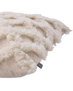 Wool Mix Cushion Arsenio in Ivory - Small
