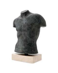 Torso Aristo Bronze Statue Sculpture 