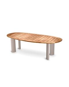 Outdoor teak Dining Table Free Form 