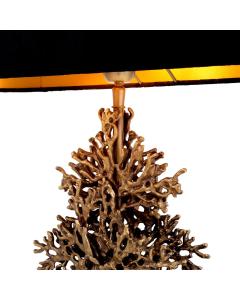 Brass & Granite Table Lamp Corallo