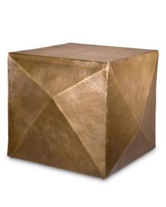 Side Table Maratea in Antique Brass Finish