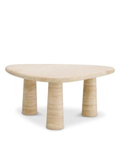 Side Table Larino Large in Travertine