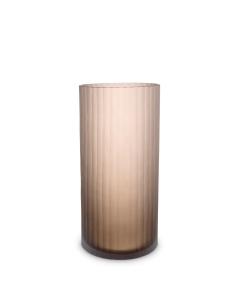 Vase Haight Small in Frosted brown