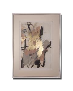 Golden Blush II - Framed Print 79 x 104 cms