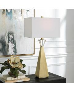 Arete Modern Brass Table Lamp