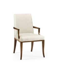 Toulouse Upholstered Dining Armchair - Skipper