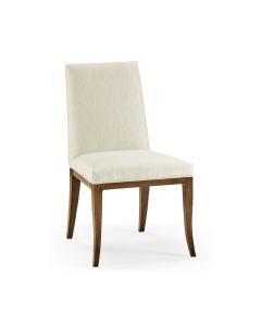 Toulouse Upholstered Walnut Dining Chair - Castaway