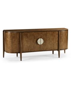 Toulouse Walnut Curved Sideboard