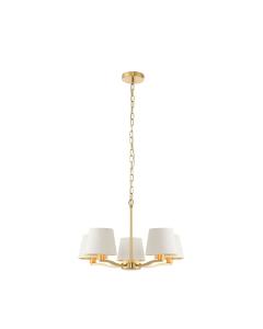 Dronfield Large Pendant Light in Brushed Gold