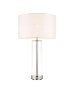 Briston Table Lamp in Bright Nickel