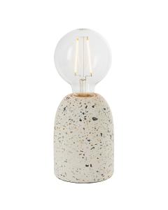 Bawtry Terrazzo Table Lamp in White