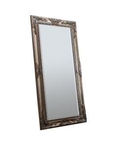 Edward Baroque Full Length Mirror - Silver