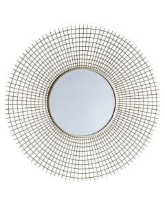 Ascott Wire Frame Mirror - Gold