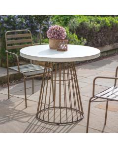 Islington Outdoor Bistro Table with Concrete Top
