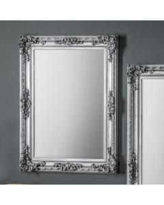 Lucy French Style Wall Mirror - Silver