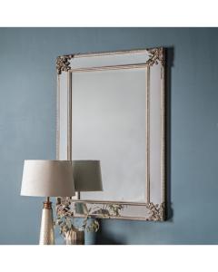 Jean Large Ornate Wall Mirror - Champagne
