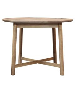 Cleeves Light Oak Round Dining Table
