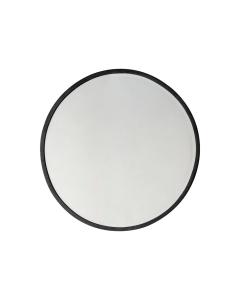 Watermoor Round Mirror Metal Frame - Black