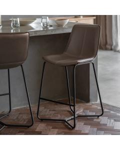Industrial Counter Stool in Ember Set of 2