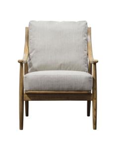 Millow Armchair in Natural Linen