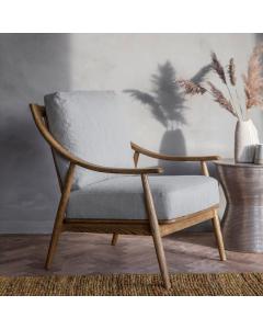 Millow Armchair in Natural Linen