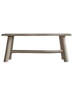 Archway Small Natural Rustic Bench