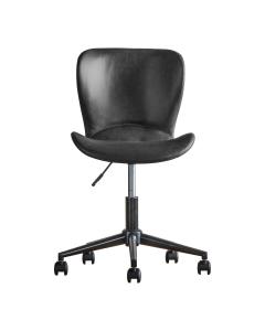 Smithfield PU Leather Office Chair in Charcoal