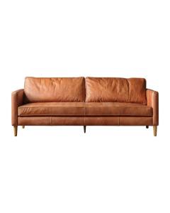 Fulham 2 Seater Sofa in Brown Leather