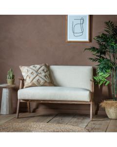 Hereford 2 Seater Sofa in Natural Linen