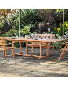 Bali Outdoor Extending Dining Table 256cm-300cm