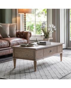 Pavilion Chic Coffee Table Cotswold with Drawers