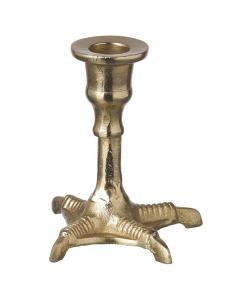 Candle Stick Gold Duck Foot - Small