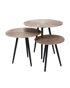 Vittorio 3 Piece Nesting Coffee Table Set