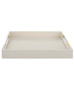  Wessex White Shagreen Tray