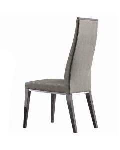 ALF Italia Dining Chair Heritage Upholstered in Grey Ecoleather 