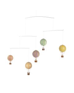 Hot Air Balloon Mobile in Pastel