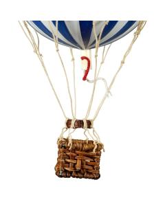 Floating The Skies Hot Air Balloon Small, Blue/White