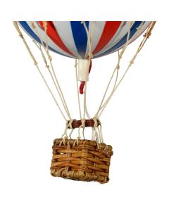 Floating The Skies Hot Air Balloon Small, Red/White/Blue