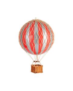 Travels Light Hot Air Balloon Medium, Silver Red
