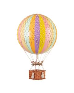 Jules Verne Extra Large Hot Air Balloon Rainbow Pastel