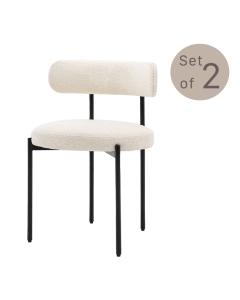 Avey Dining Chair Vanilla Set of 2
