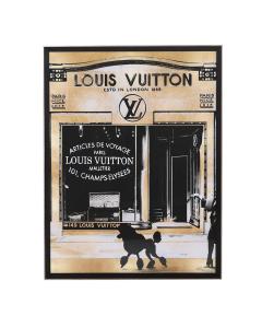 Louis Vuitton Doorway Framed Print