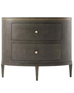 Bedside Table Eli in Tempest & Brushed Brass