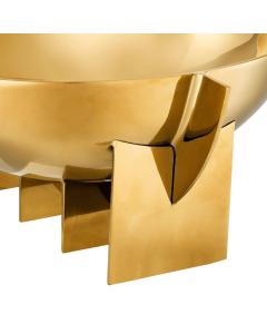 Bowl Bismarck in Gold Stainless Steel