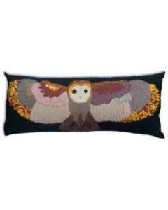 Carola Van Dyke Cushion Flying Owl 