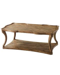 Serpentine Coffee Table Ennis in Echo Oak