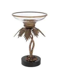 Centrepiece Bowl Lindroth with Palm Trees
