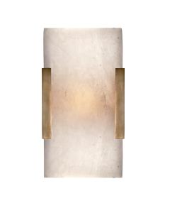 Covet Wide Clip Bath Wall Light | Antique Brass