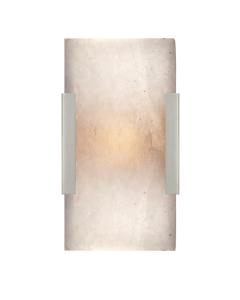 Covet Wide Clip Bath Wall Light | Polished Nickel