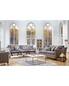 Duresta Collingwood 3 Seater Sofa in Bruxelles Mink & 2.5 Seater Sofa in Summit Mink